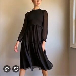 Wilfred Rosalyn Dress in Black Size Small